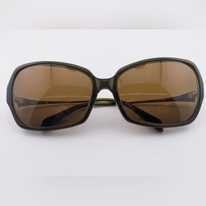 SALT Titanium Handcrafted Sunglasses. Style Harper EG Olive-Brown